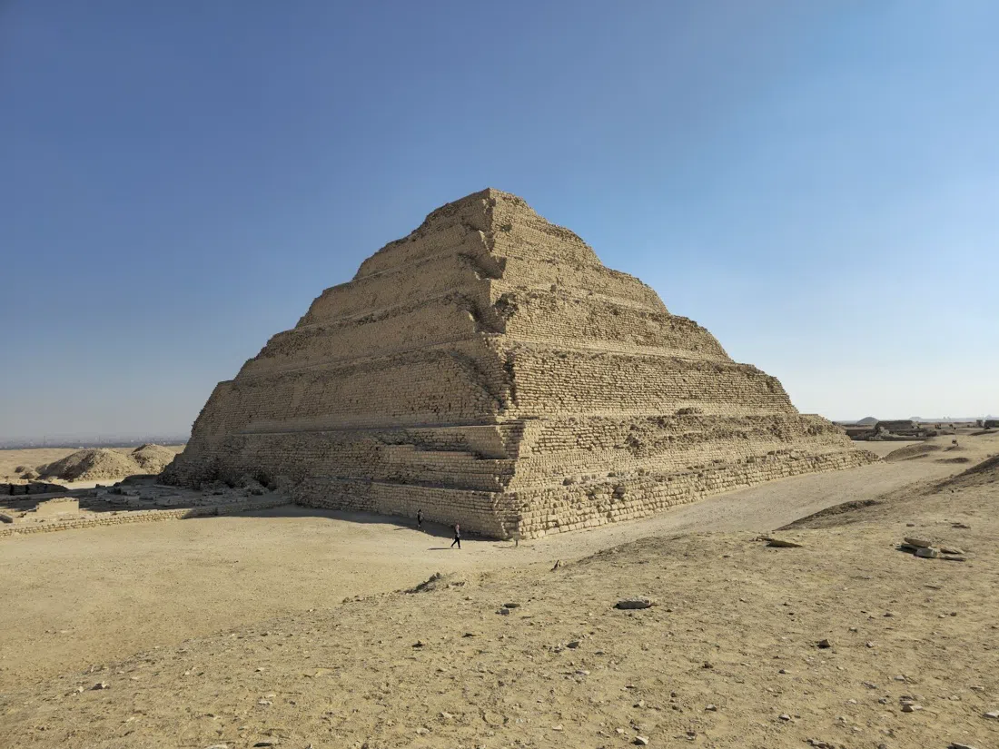 Necropolis van Saqqara (Trappiramide van Djoser), Caïro