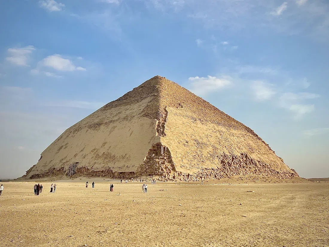 Dahshur Desert — Bent & Red Pyramids with Camel/4x4, Cairo