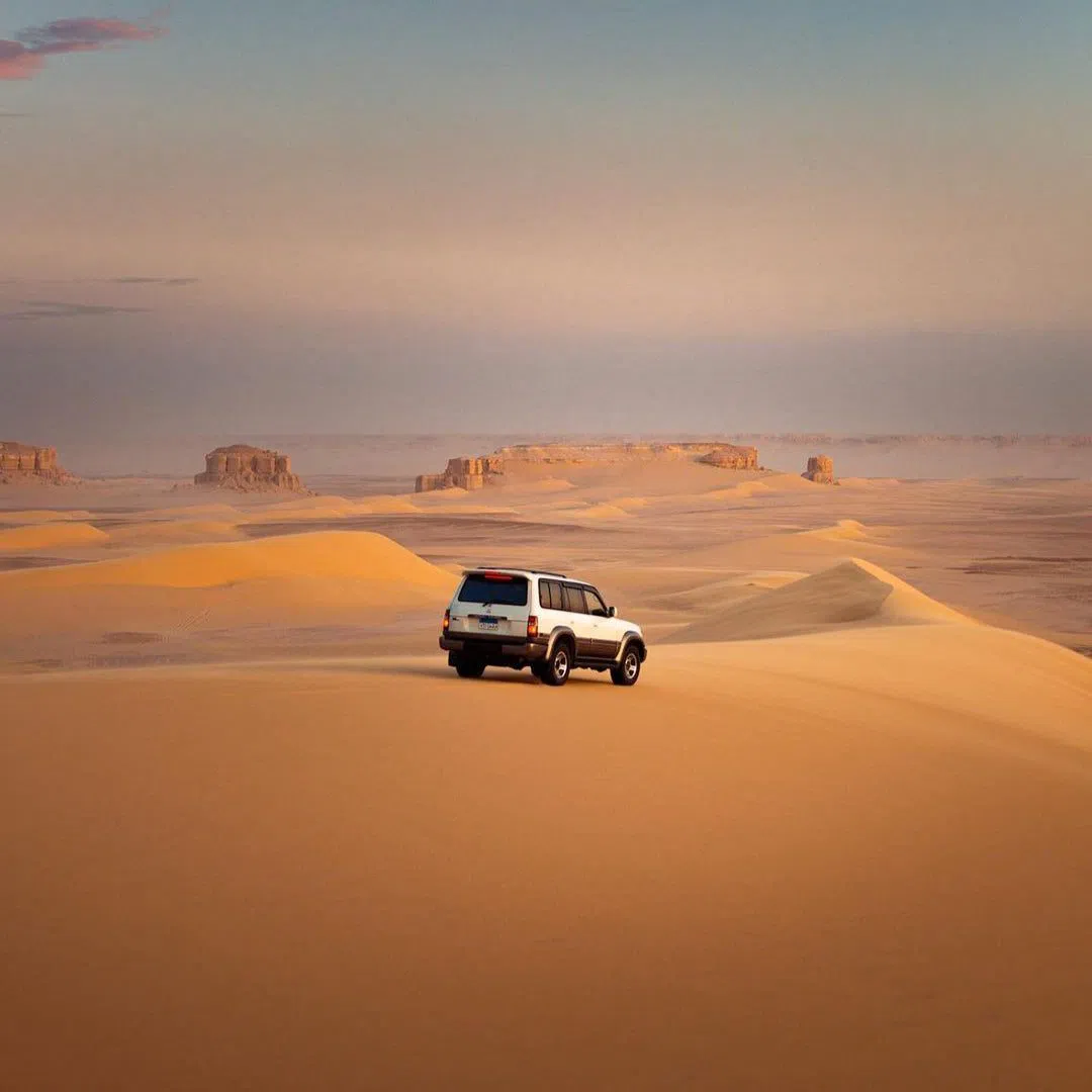 Fayoum Desert Safari — Wadi El Rayan, Magic Lake & Sandboarding, Cairo