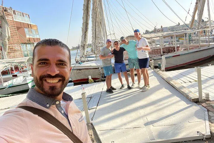 Cairo Marriott Hotel Zamalek felucca dock, Cairo