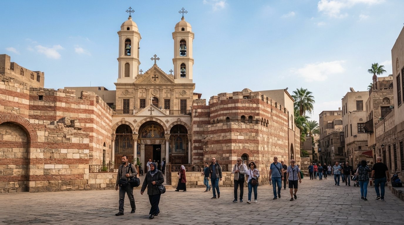 Koptiska Kairo, Kairo: En promenad genom Egyptens äldsta kristna kvarter