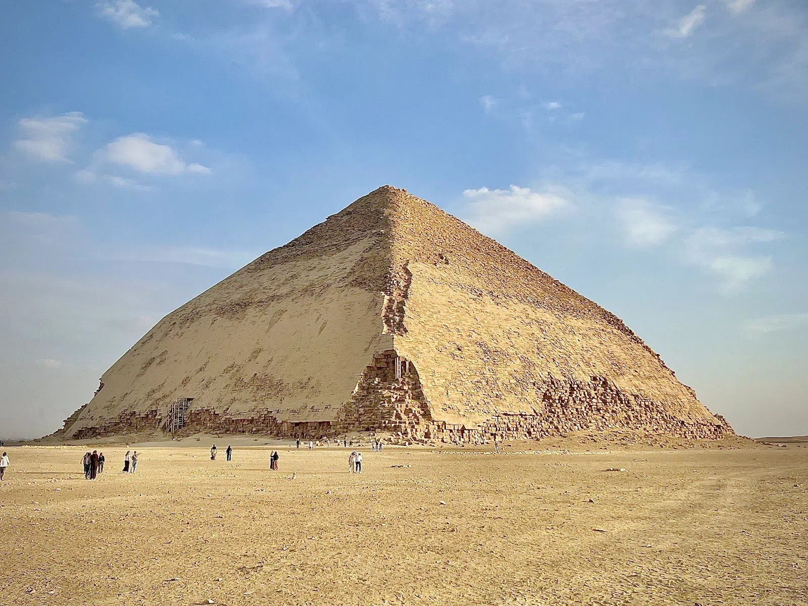 Dahshur Desert — Bent & Red Pyramids with Camel/4x4, Cairo